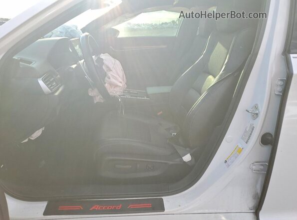 1HGCV1F32MA089738 2021 HONDA ACCORD White Սալոնի դիմացի տեսք