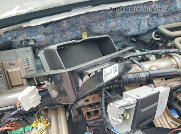 1HGCV1F32NA000834 2022 HONDA ACCORD White Widok zestawu wskaźników