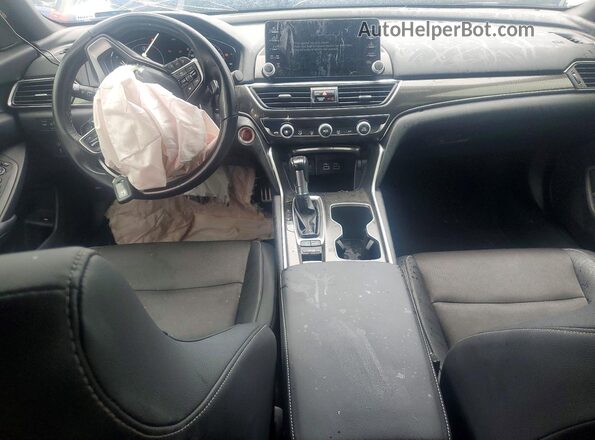 1HGCV1F32NA023031 2022 HONDA ACCORD Серебряный Вид панели приборов