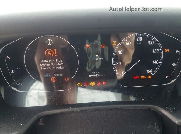 1HGCV1F32NA023031 2022 HONDA ACCORD Серебряный Вид щитка приборов