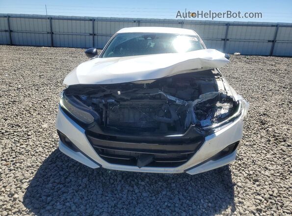 1HGCV1F32NA037947 2022 HONDA ACCORD White Вид спереду