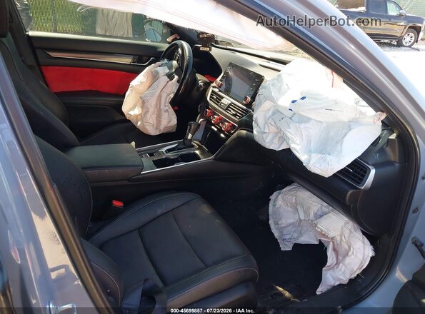 1HGCV1F32NA066347 2022 HONDA ACCORD Gray Vista interior delantera