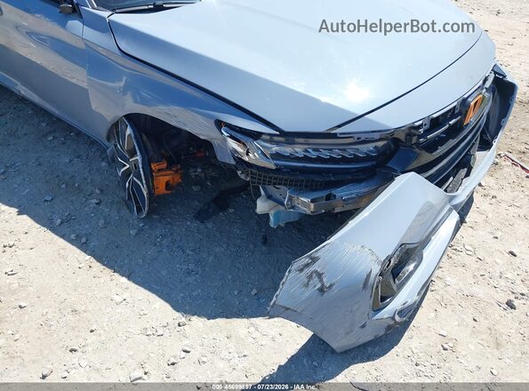 1HGCV1F32NA066347 2022 HONDA ACCORD Gray Vista frontal