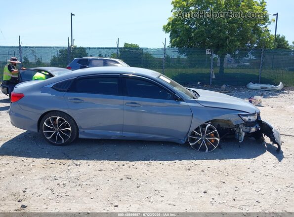 1HGCV1F32NA066347 2022 HONDA ACCORD Gray Vista del cuadro de instrumentos
