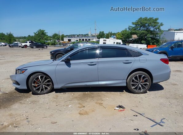 1HGCV1F32NA066347 2022 HONDA ACCORD Gray Vista interior trasera