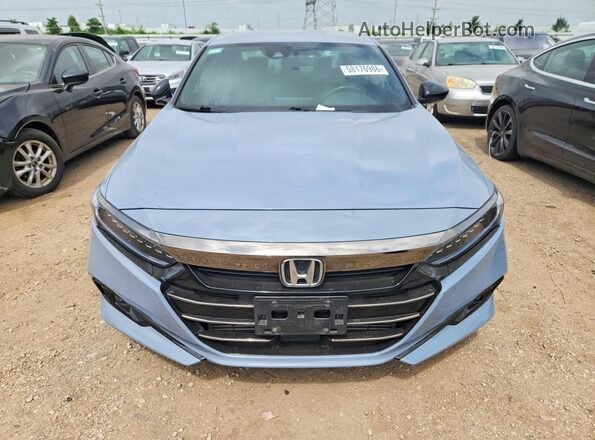 1HGCV1F32NA072522 2022 HONDA ACCORD Серый Вид спереди
