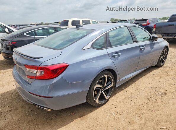 1HGCV1F32NA072522 2022 HONDA ACCORD Серый Задняя правая четверть