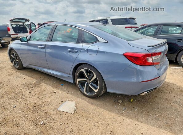 1HGCV1F32NA072522 2022 HONDA ACCORD Серый Задняя левая четверть