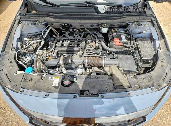1HGCV1F32NA072522 2022 HONDA ACCORD Серый Вид задней части салона