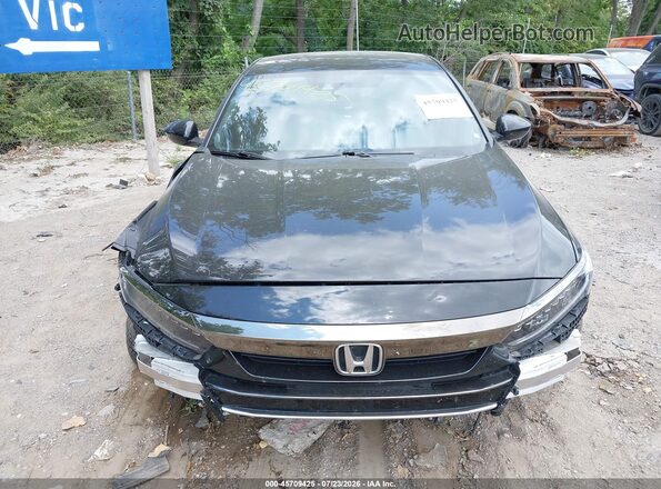 1HGCV1F32NA082645 2022 HONDA ACCORD Black Widok zestawu wskaźników