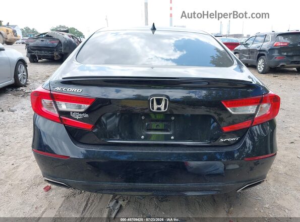 1HGCV1F32NA082645 2022 HONDA ACCORD Black 