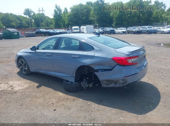 1HGCV1F32NA093967 2022 HONDA ACCORD Gray Widok z przodu