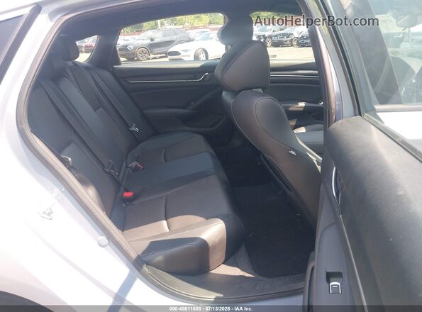1HGCV1F32NA093967 2022 HONDA ACCORD Gray Widok naklejki z numerem VIN