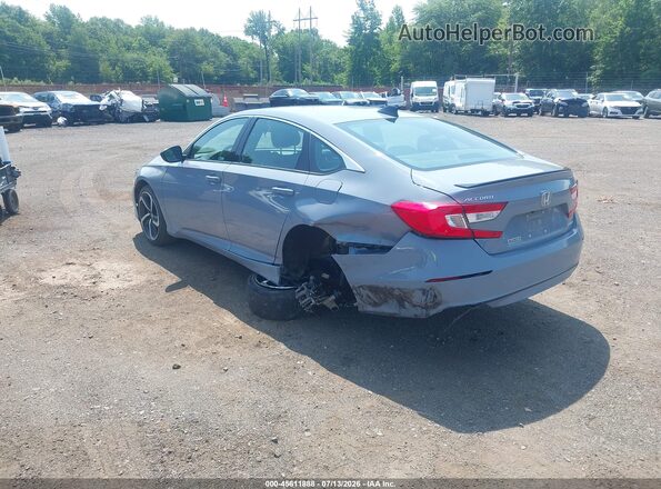 1HGCV1F32NA093967 2022 HONDA ACCORD Gray Tył lewy