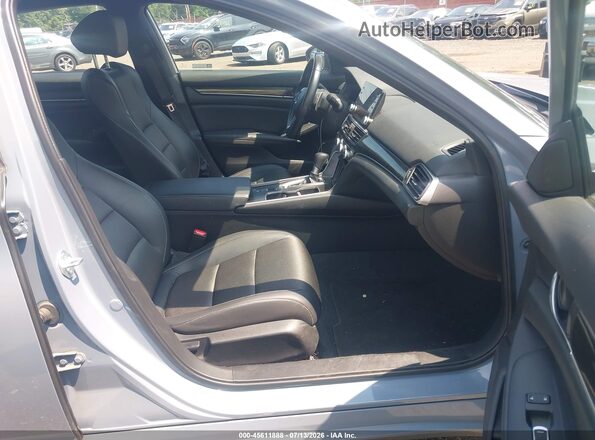 1HGCV1F32NA093967 2022 HONDA ACCORD Gray Widok wnętrza z przodu