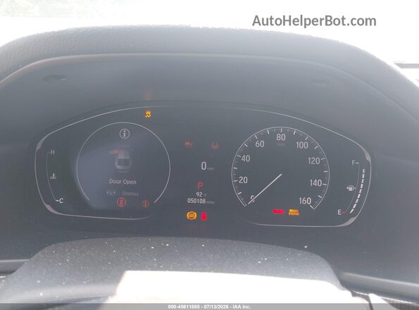 1HGCV1F32NA093967 2022 HONDA ACCORD Gray Widok tylnych siedzeń
