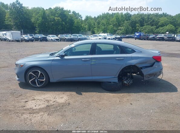 1HGCV1F32NA093967 2022 HONDA ACCORD Gray Widok wnętrza 360 stopni