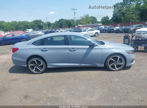 1HGCV1F32NA093967 2022 HONDA ACCORD Gray Widok wnętrza z tyłu
