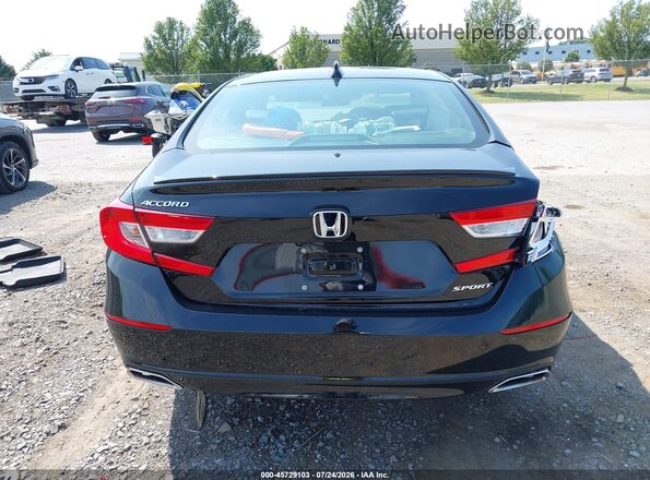 1HGCV1F32NA111304 2022 HONDA ACCORD Black 