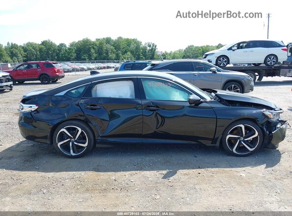 1HGCV1F32NA111304 2022 HONDA ACCORD Black Vista interior trasera