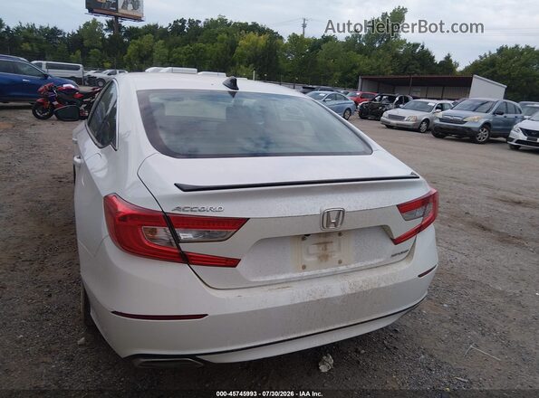 1HGCV1F32NA116535 2022 HONDA ACCORD White Задня ліва чверть