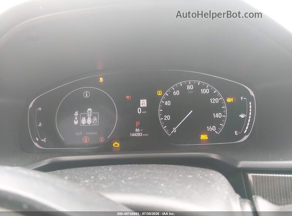 1HGCV1F32NA116535 2022 HONDA ACCORD White Вид задніх сидінь