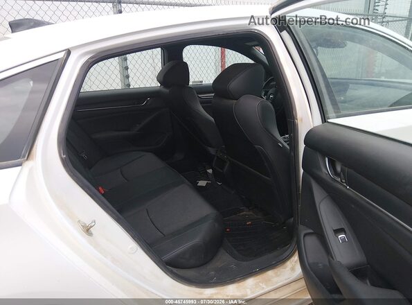 1HGCV1F32NA116535 2022 HONDA ACCORD White Вид наклейки з VIN-кодом
