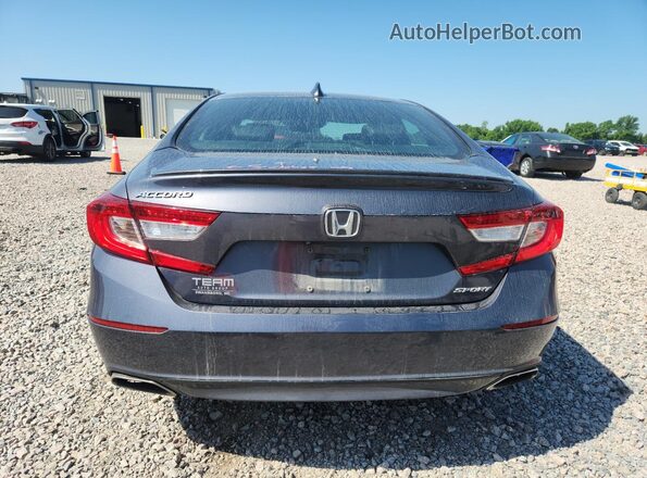 1HGCV1F33JA132334 2018 HONDA ACCORD Серый Вид сзади