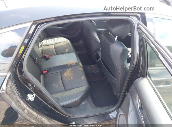 1HGCV1F33JA203872 2018 HONDA ACCORD Black Widok naklejki z numerem VIN