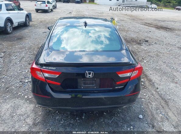 1HGCV1F33JA203872 2018 HONDA ACCORD Black 