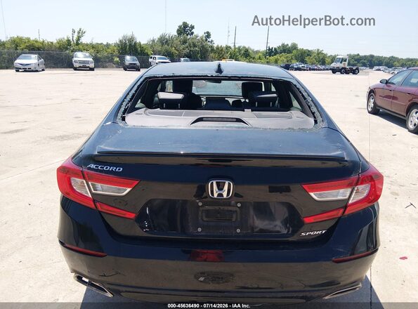 1HGCV1F33JA211146 2018 HONDA ACCORD Black 