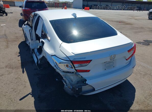 1HGCV1F33JA227122 2018 HONDA ACCORD White Trasero izquierdo