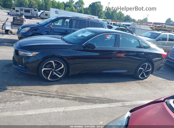 1HGCV1F33KA006377 2019 HONDA ACCORD Black Սալոնի 360 աստիճան տեսք