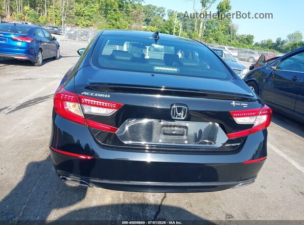 1HGCV1F33KA006377 2019 HONDA ACCORD Black 
