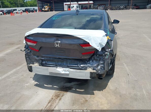1HGCV1F33KA064909 2019 HONDA ACCORD Gray Դիմացի տեսք