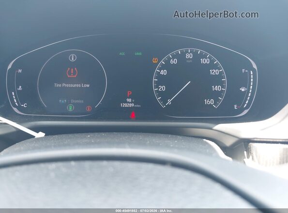 1HGCV1F33KA064909 2019 HONDA ACCORD Gray Հետևի նստատեղերի տեսք