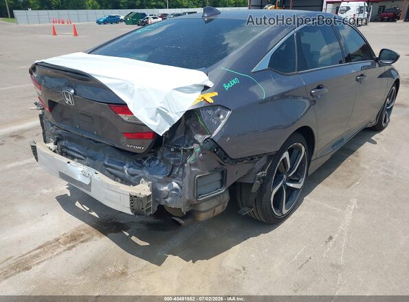 1HGCV1F33KA064909 2019 HONDA ACCORD Gray 
