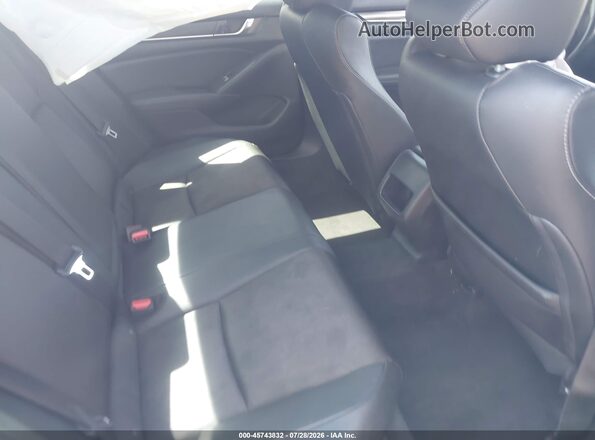 1HGCV1F33KA069950 2019 HONDA ACCORD Gray VIN კოდის სტიკერის ხედი