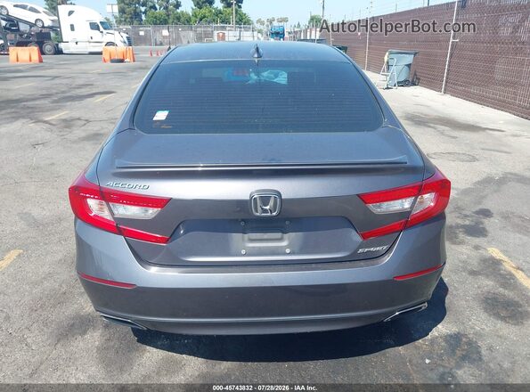 1HGCV1F33KA069950 2019 HONDA ACCORD Gray 