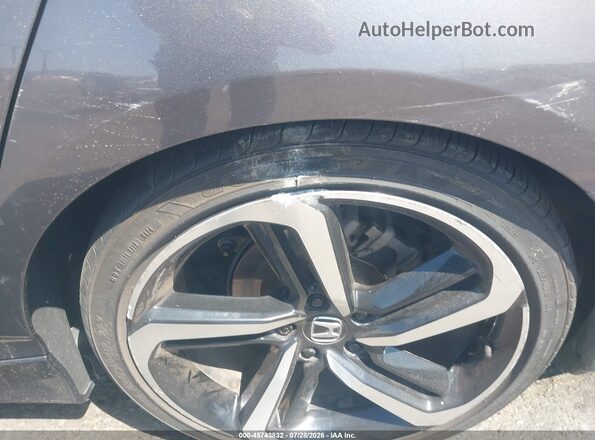 1HGCV1F33KA069950 2019 HONDA ACCORD Gray 