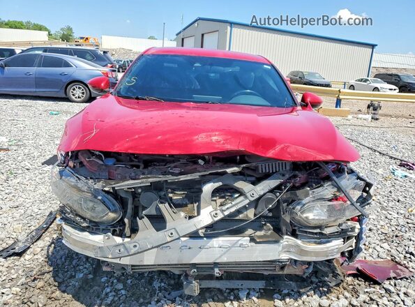1HGCV1F33KA073805 2019 HONDA ACCORD Red Front view