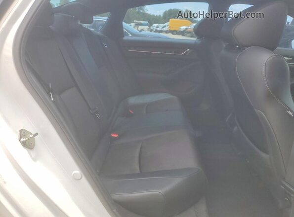 1HGCV1F33KA156571 2019 HONDA ACCORD White Rear seats view