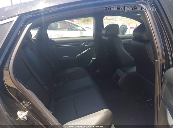 1HGCV1F33KA171006 2019 HONDA ACCORD Black Vista de la etiqueta del VIN