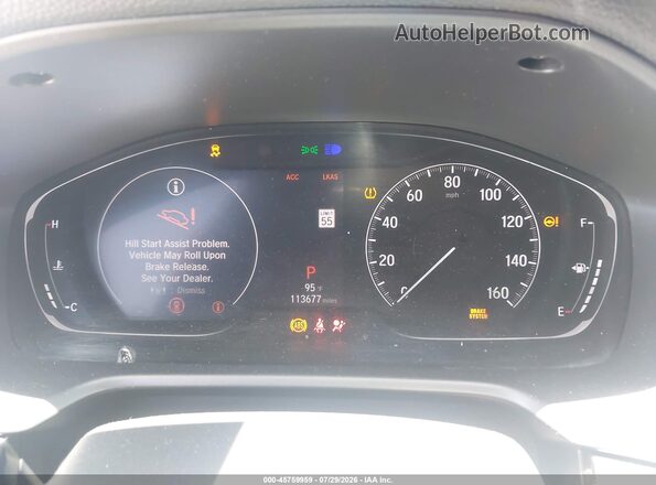 1HGCV1F33KA171006 2019 HONDA ACCORD Black Vista de los asientos traseros