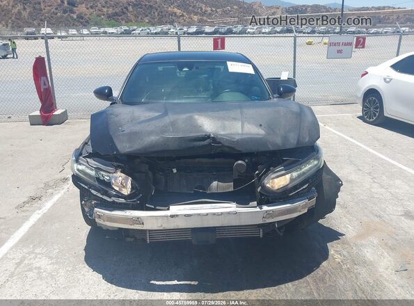 1HGCV1F33KA171006 2019 HONDA ACCORD Black Vista interior trasera