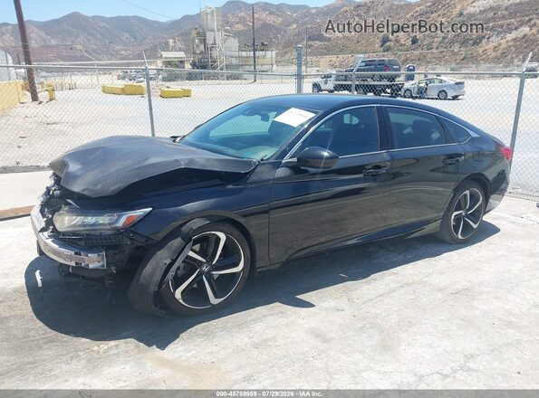 1HGCV1F33KA171006 2019 HONDA ACCORD Black 
