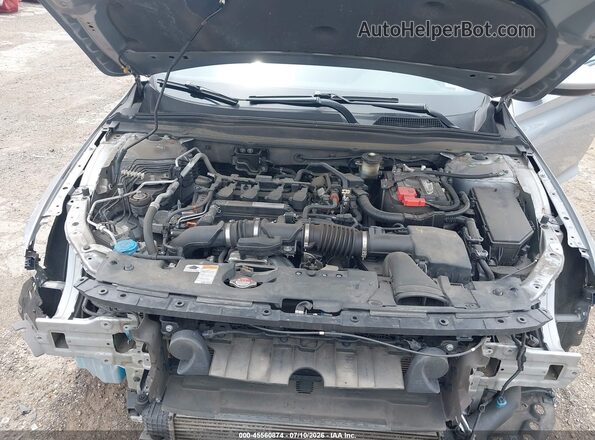 1HGCV1F33KA172592 2019 HONDA ACCORD Gray Հետևի տեսք