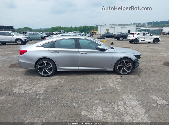1HGCV1F33KA172592 2019 HONDA ACCORD Gray Սարքավորումների վահանակի տեսք