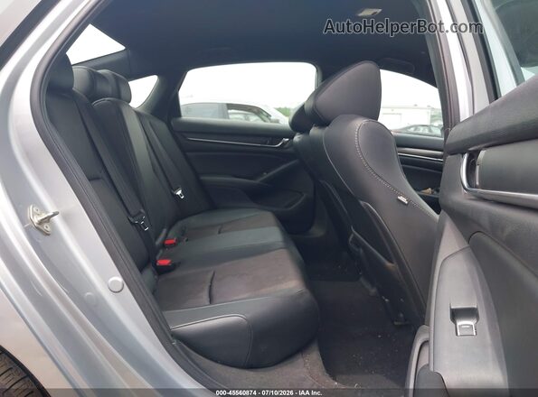 1HGCV1F33KA172592 2019 HONDA ACCORD Gray VIN կոդի պիտակի տեսք