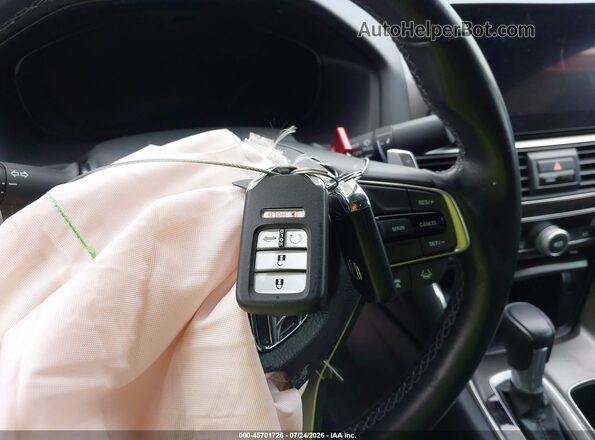 1HGCV1F33LA022337 2020 HONDA ACCORD Red Dashboard view